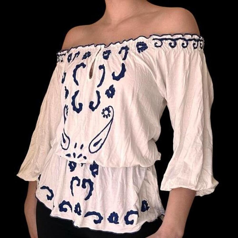 Off the shoulder boston proper